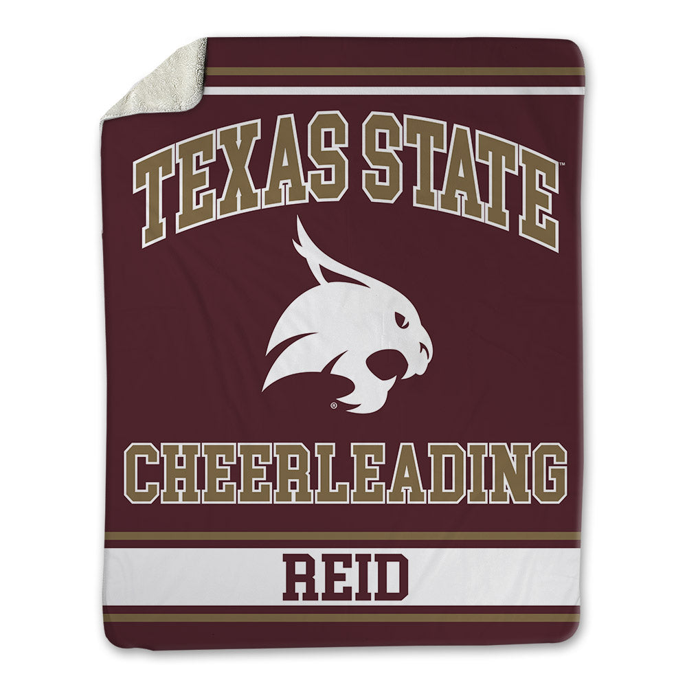 Texas State - NCAA Cheerleading : Taylor Reid - Blanket-0