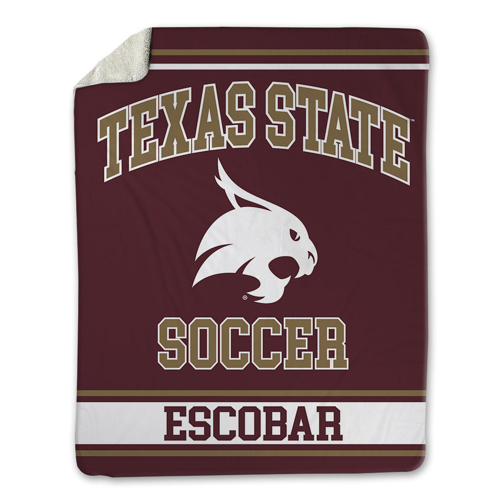 Texas State - NCAA Women's Soccer : Brooklyn Escobar - Blanket-0