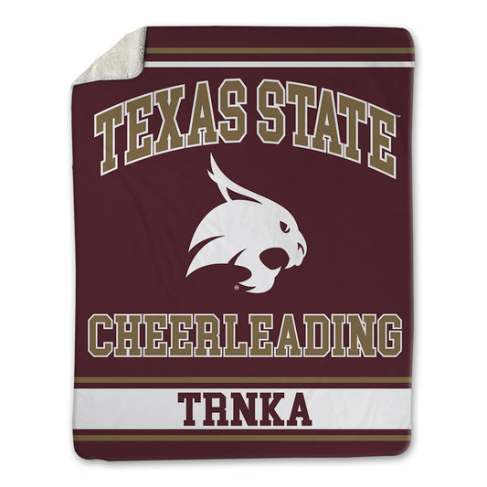 Texas State - NCAA Cheerleading : Helena Trnka - Blanket-0