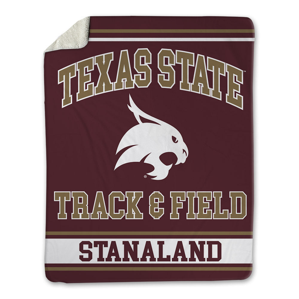 Texas State - NCAA Men's Track & Field : Sean Stanaland - Blanket-0
