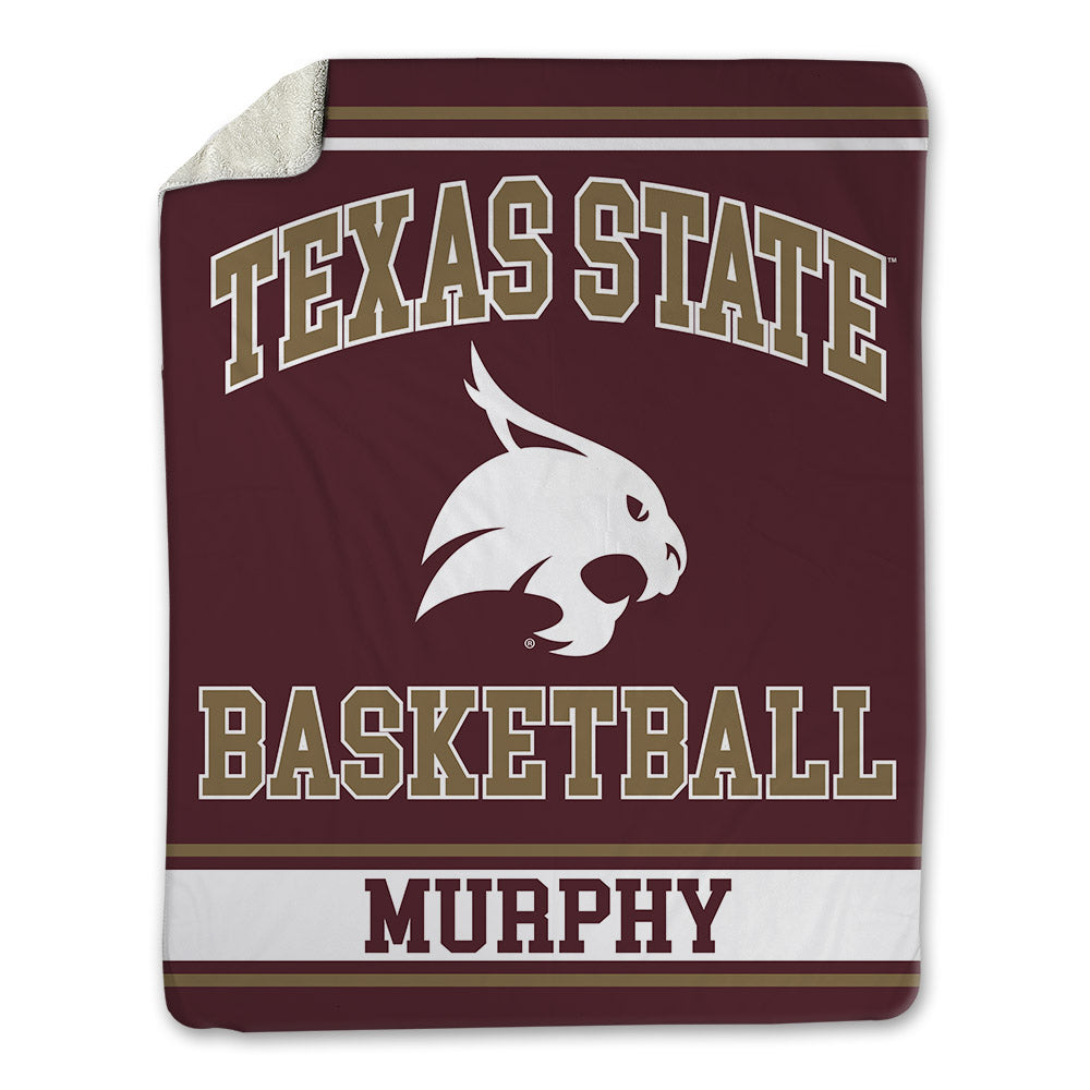 Texas State - NCAA Women's Basketball : Kaliyah Murphy - Blanket-0