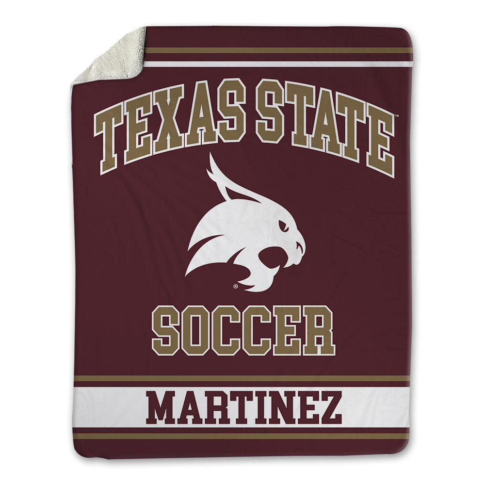 Texas State - NCAA Women's Soccer : Brooke Martinez - Blanket-0