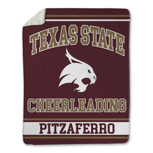 Texas State - NCAA Cheerleading : Alexis Pitzaferro - Blanket-0