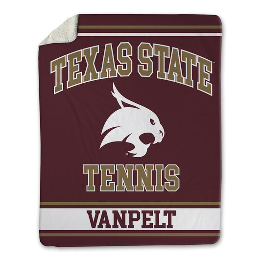 Texas State - NCAA Women's Tennis : Kinley VanPelt - Blanket-0