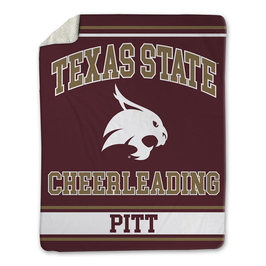 Texas State - NCAA Cheerleading : Nyavah Pitt - Blanket-0