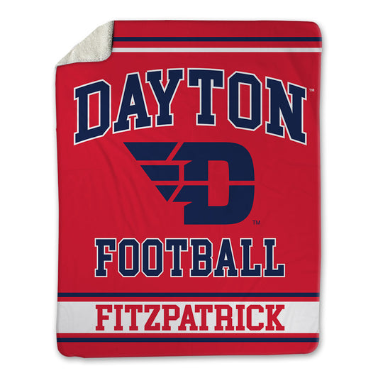 Dayton - NCAA Football : Dillon Fitzpatrick - Blanket-0