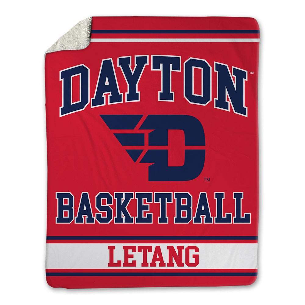 Dayton - NCAA Men's Basketball : Amael LEtang - Blanket-0