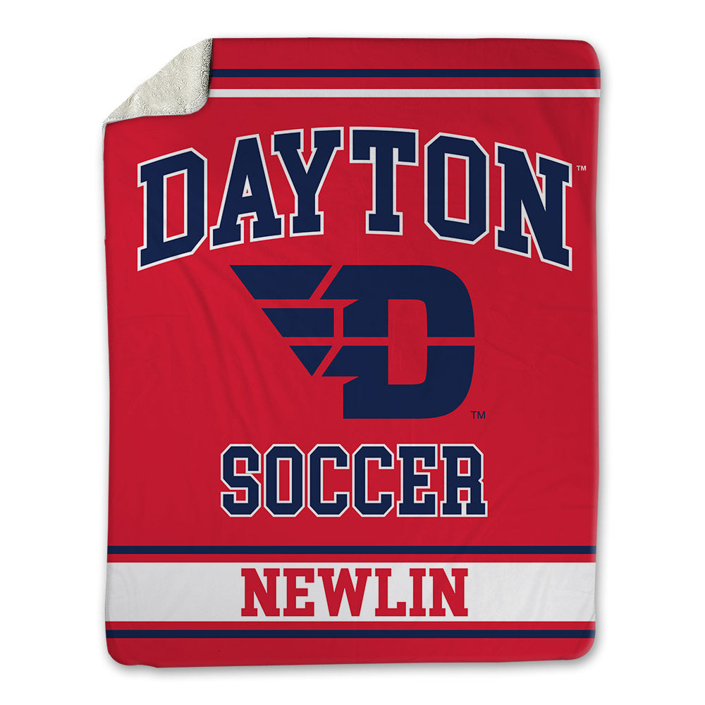 Dayton - NCAA Women's Soccer : Emery Newlin - Blanket-0