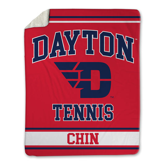 Dayton - NCAA Women's Tennis : Christian Chin - Blanket-0