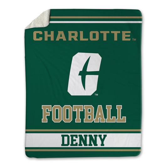 UNC Charlotte - NCAA Football : Keoni Denny - Blanket-0