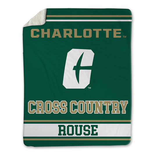 UNC Charlotte - NCAA Men's Cross Country : Ian Rouse - Blanket-0