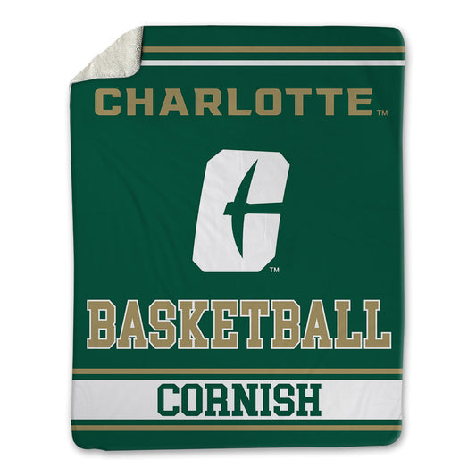UNC Charlotte - NCAA Women's Basketball : Taliah Cornish - Blanket-0