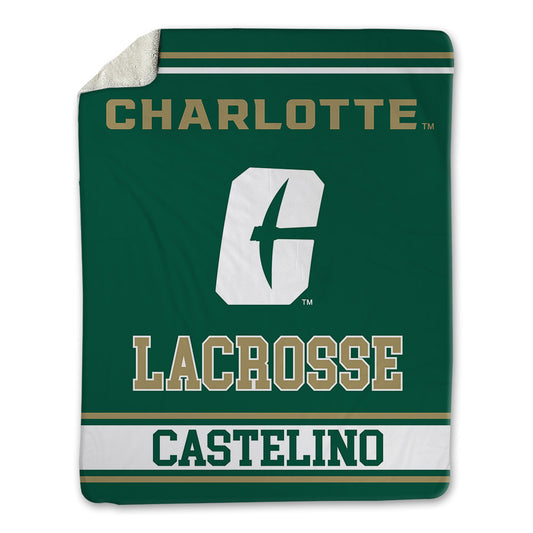 UNC Charlotte - NCAA Women's Lacrosse : Bella Castelino - Blanket-0