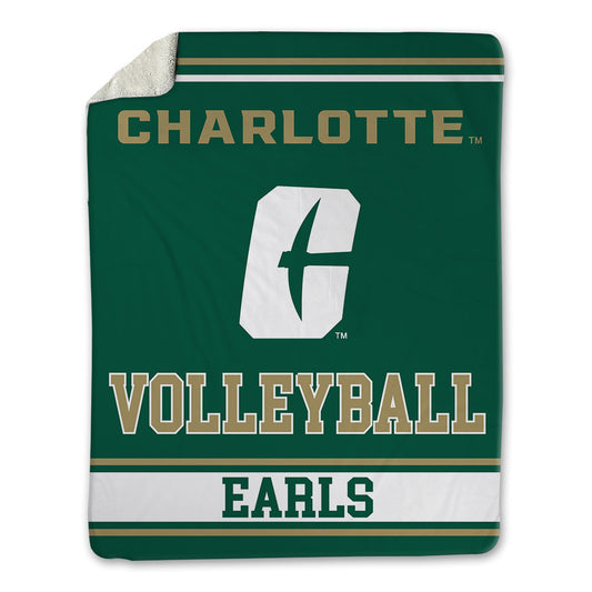 UNC Charlotte - NCAA Women's Volleyball : Kennedy Earls - Blanket-0