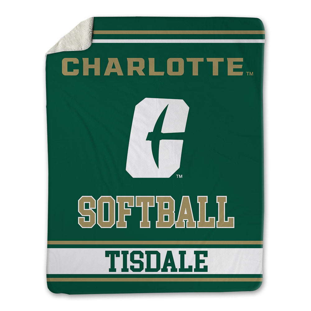 UNC Charlotte - NCAA Softball : Emma Tisdale - Blanket-0