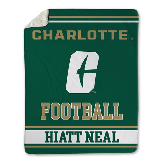 UNC Charlotte - NCAA Football : Maguire Hiatt Neal - Blanket-0