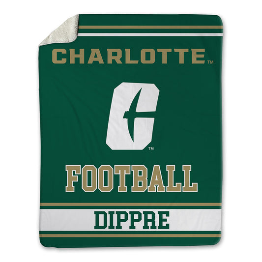 UNC Charlotte - NCAA Football : Lacota Dippre - Blanket-0
