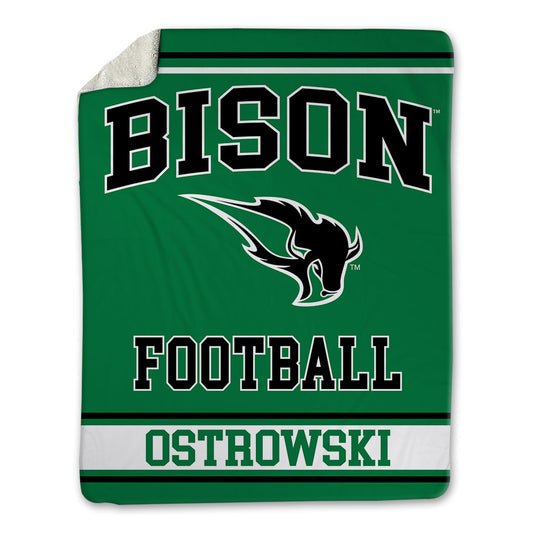 OKBU - NCAA Football : Jacob Ostrowski - Blanket-0