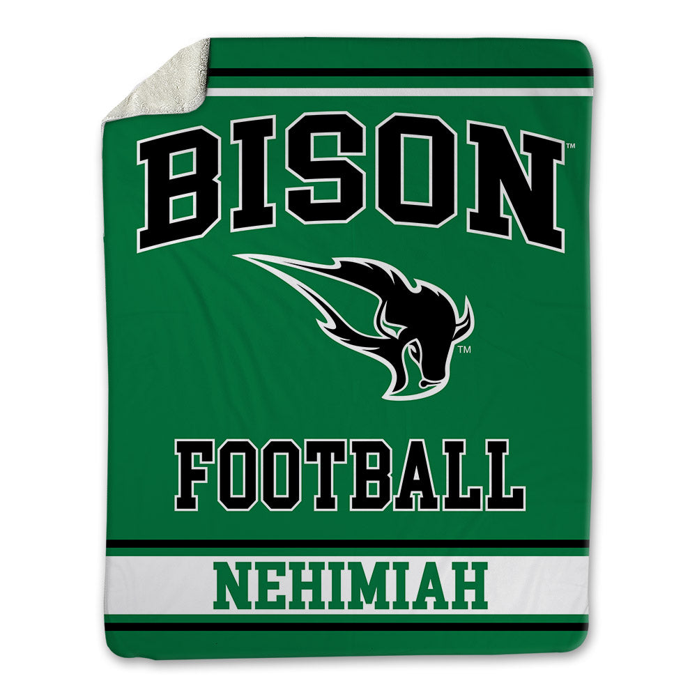 OKBU - NCAA Football : Olayiwola Nehimiah - Blanket-0