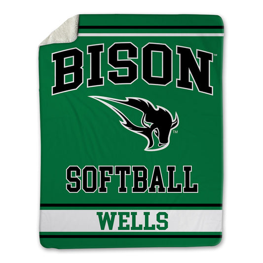 OKBU - NCAA Softball : Greenlee Wells - Blanket-0