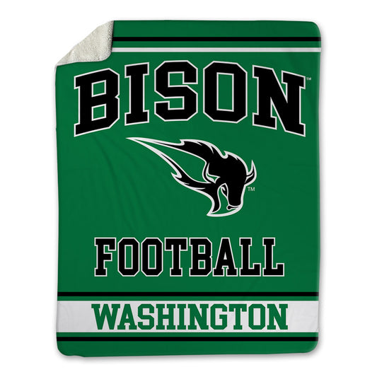 OKBU - NCAA Football : Noah Washington - Blanket-0