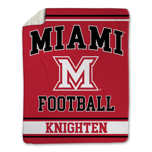 Miami of Ohio - NCAA Football : Amariyun Knighten - Blanket-0