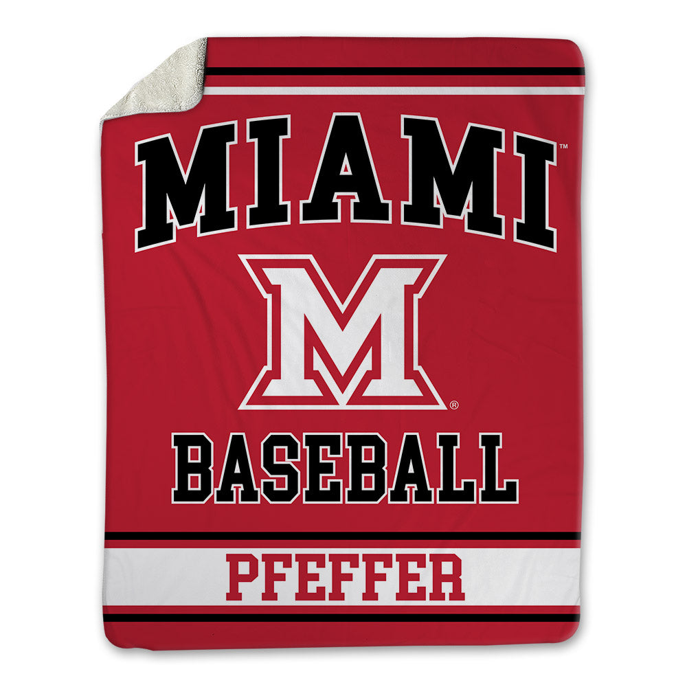 Miami of Ohio - Baseball Alumni : Kaden Pfeffer - Blanket-0