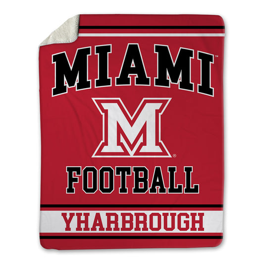 Miami of Ohio - NCAA Football : Desmon Yharbrough - Blanket-0