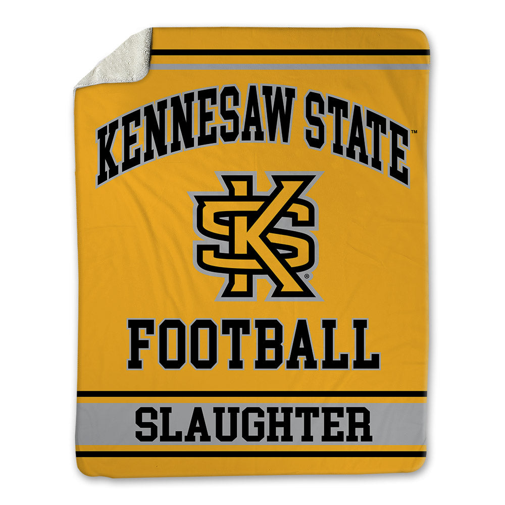 Kennesaw - NCAA Football : Devaughn Slaughter - Blanket-0