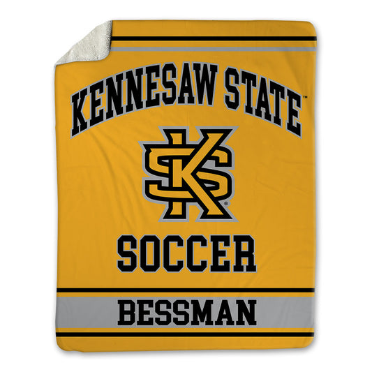 Kennesaw - NCAA Women's Soccer : Jaclyn Bessman - Blanket-0