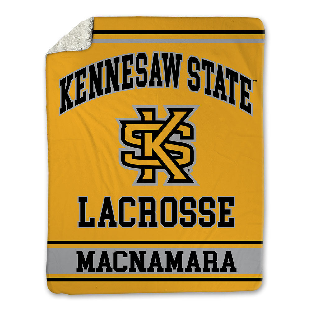 Kennesaw - NCAA Women's Lacrosse : Grace Macnamara - Blanket-0