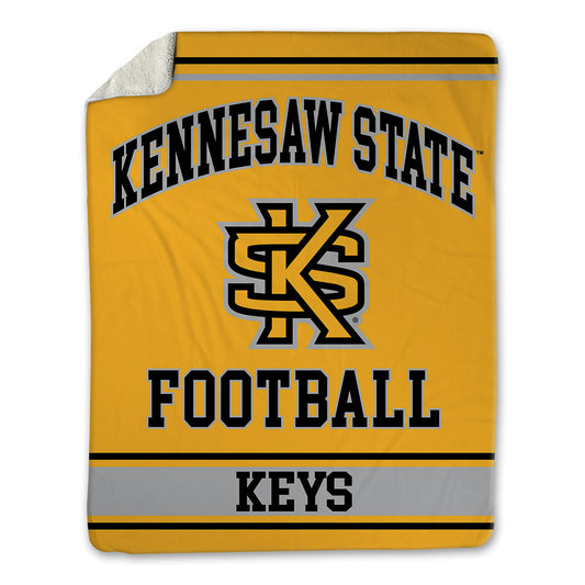 Kennesaw - NCAA Football : Jonathan Keys - Blanket-0