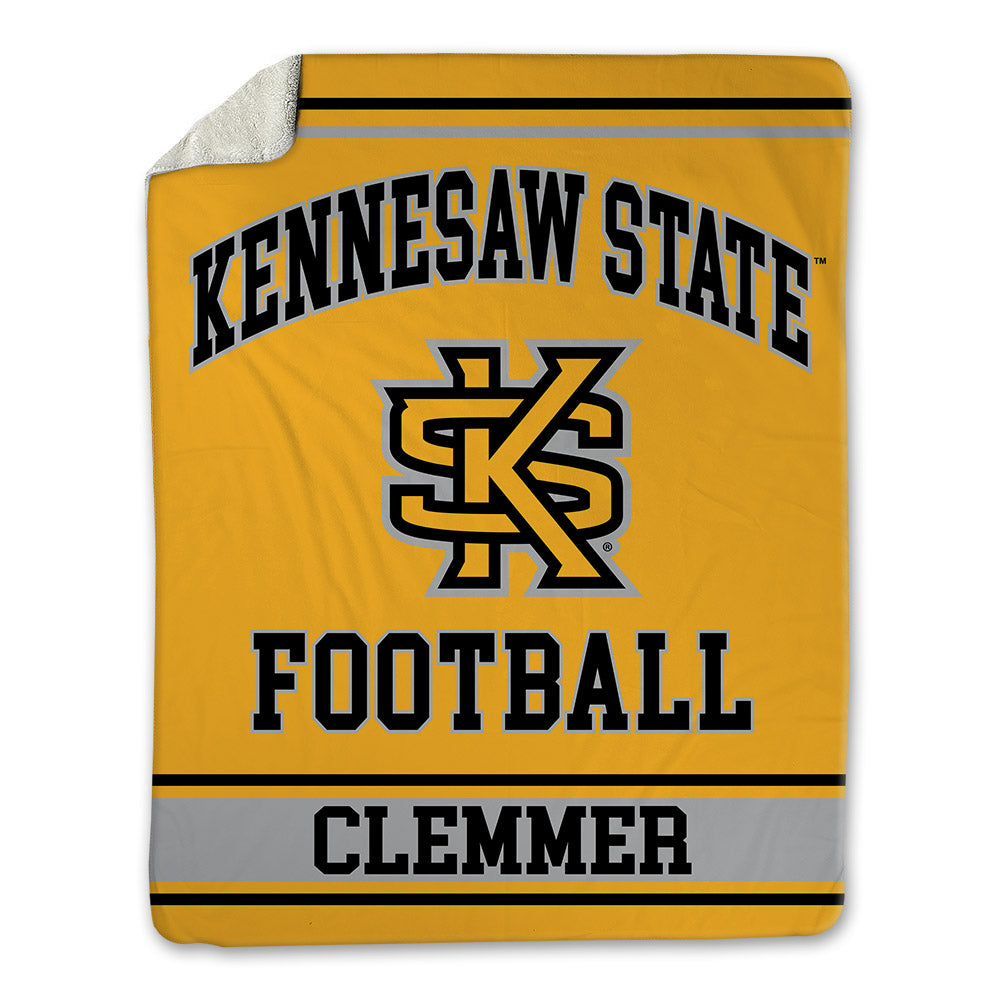 Kennesaw - NCAA Football : Preston Clemmer - Blanket-0