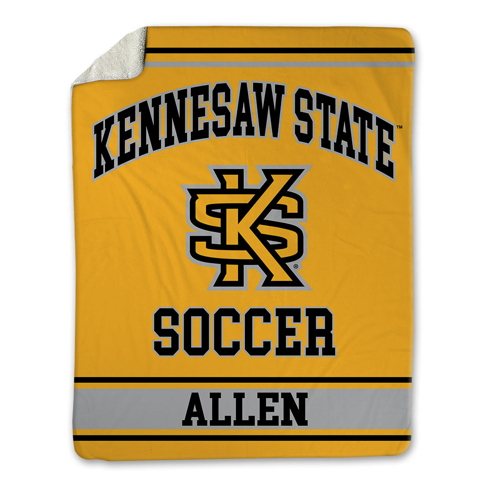 Kennesaw - NCAA Women's Soccer : Stella Allen - Blanket-0