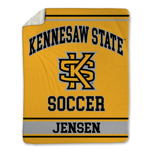 Kennesaw - NCAA Women's Soccer : Mai Jensen - Blanket-0