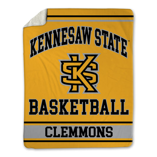Kennesaw - NCAA Men's Basketball : Chase Clemmons - Blanket-0