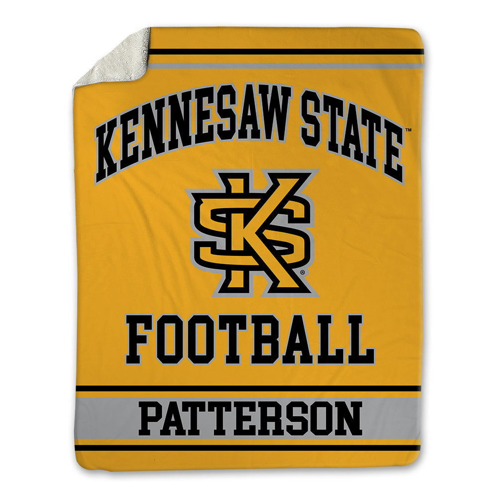 Kennesaw - NCAA Football : Marcus Patterson - Blanket-0