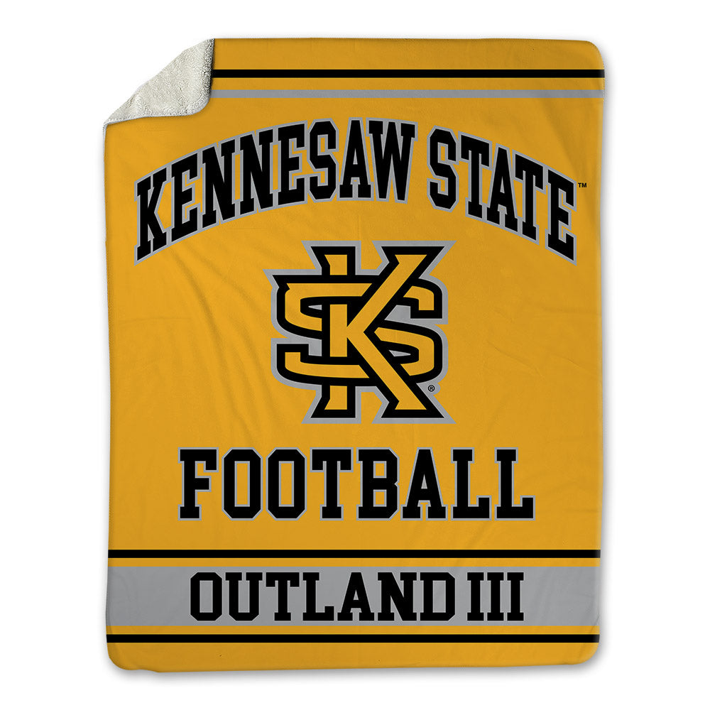 Kennesaw - NCAA Football : Clarence Outland III - Blanket-0
