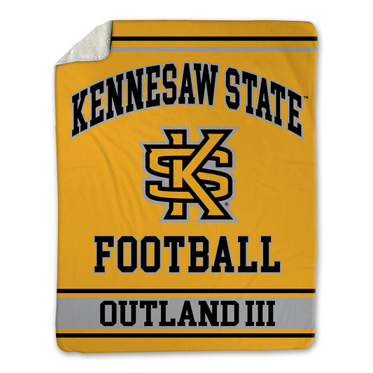 Kennesaw - NCAA Football : Clarence Outland III - Blanket-0