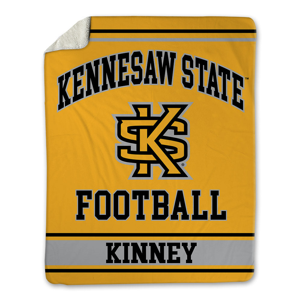 Kennesaw - NCAA Football : Daniel Kinney - Blanket-0