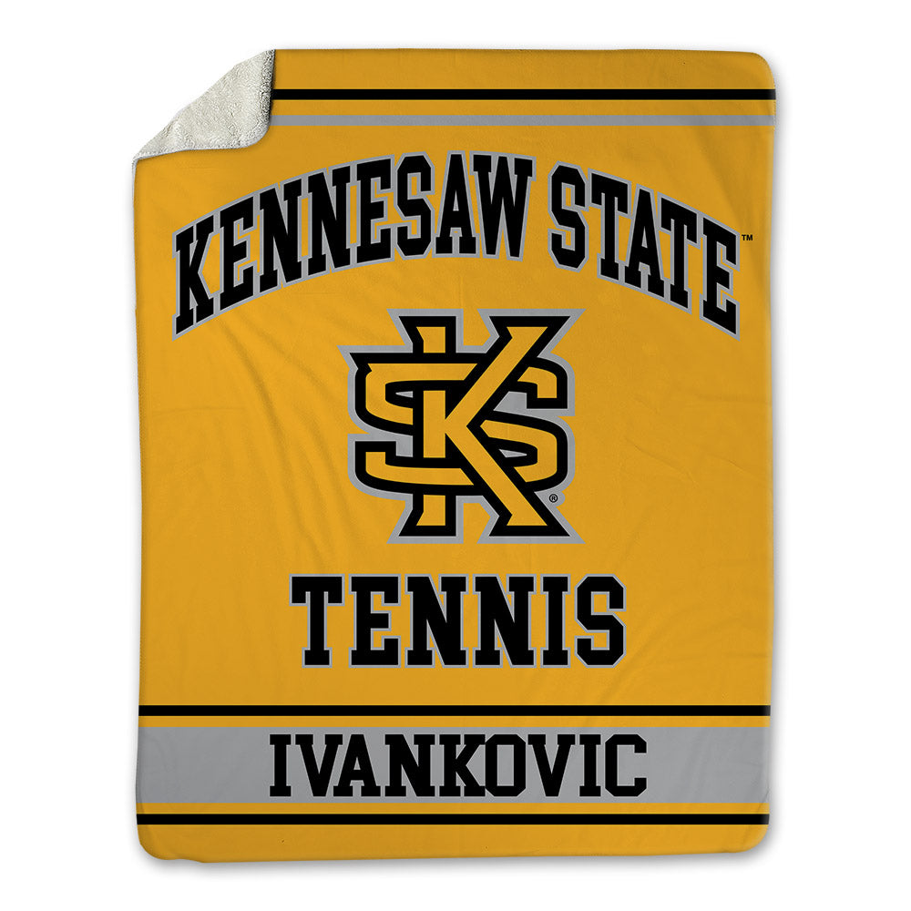 Kennesaw - NCAA Women's Tennis : Maria Ivankovic - Blanket-0