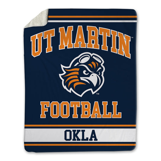 UT Martin - NCAA Football : Landon Okla - Blanket-0