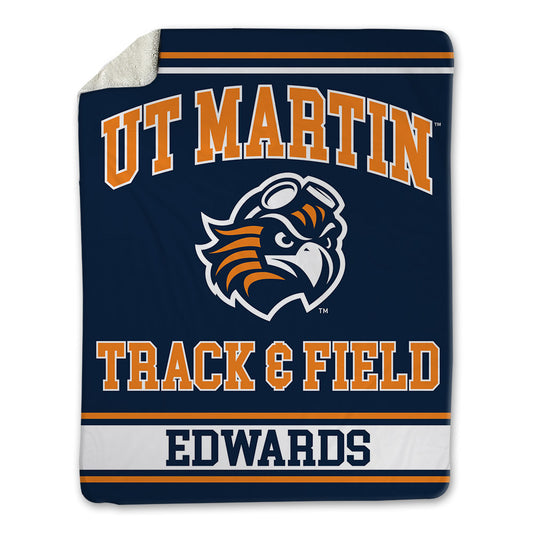 UT Martin - NCAA Women's Track & Field : Kya Edwards - Blanket-0