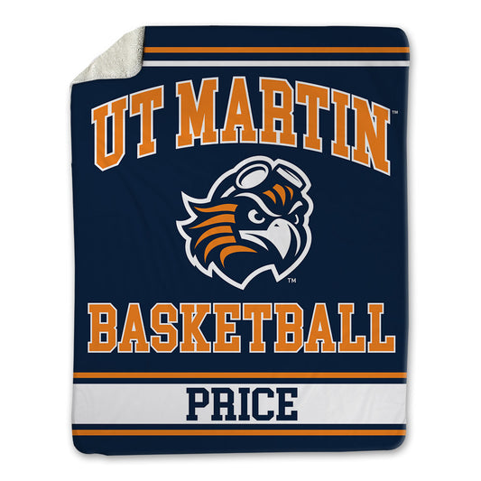 UT Martin - NCAA Men's Basketball : Ty Price - Blanket-0