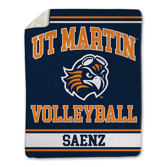 UT Martin - NCAA Women's Volleyball : Mia Saenz - Blanket-0