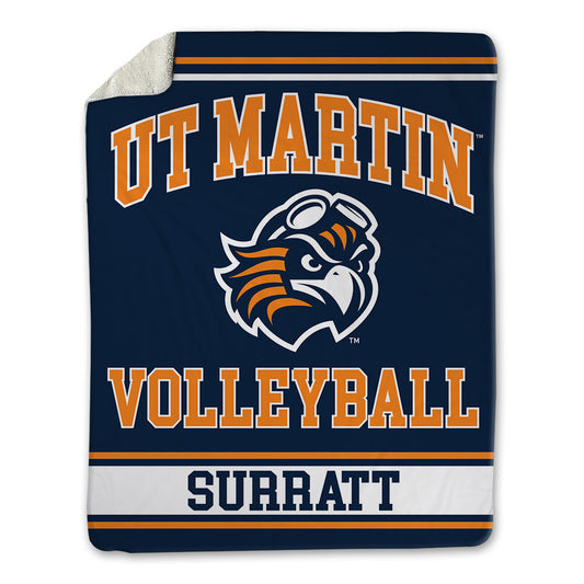 UT Martin - NCAA Women's Volleyball : Kylie Surratt - Blanket-0