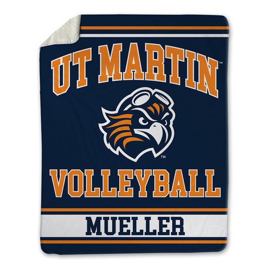 UT Martin - NCAA Women's Volleyball : Carly Mueller - Blanket-0
