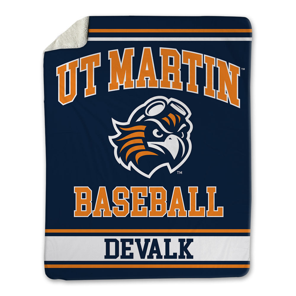 UT Martin - NCAA Baseball : Jake Devalk - Blanket-0