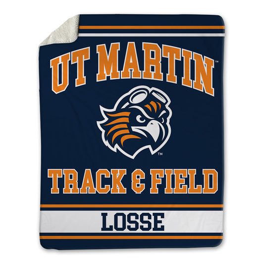UT Martin - NCAA Men's Track & Field : Gatsby Losse - Blanket-0