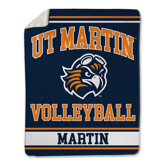 UT Martin - NCAA Women's Volleyball : Chyler Martin - Blanket-0